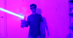 Pistola láser 40W DIY por Styropyro